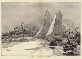 The Last Race for the America Cup